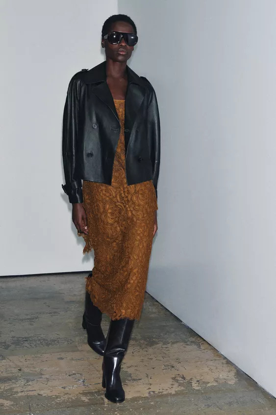 LEATHER JACKET ZW COLLECTION LIMITED EDITION | Zara US