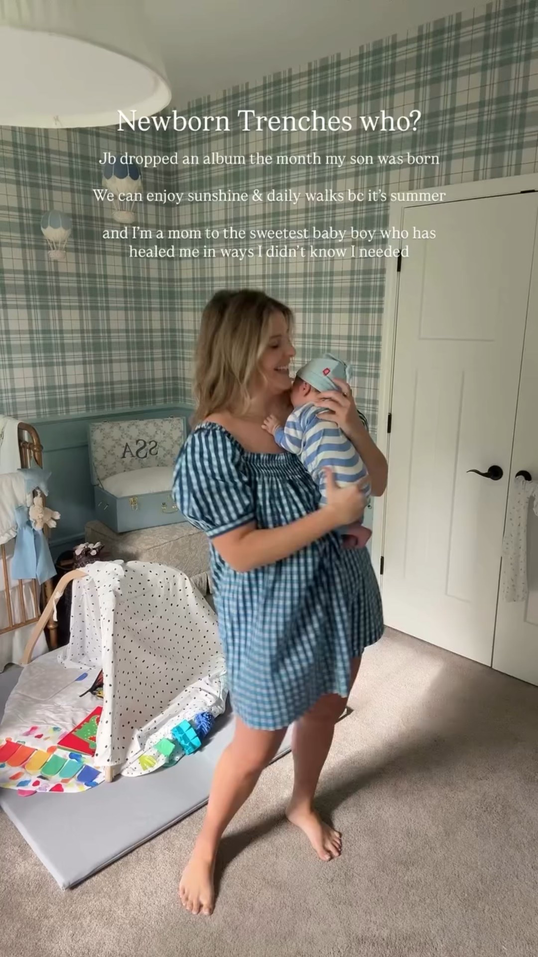 Never thought being a mom would be the best version of myself but my baby boy has helped me transition to my best self! 

#motherhood #ftm #newmom #matchingset #newbornbaby #csectionmom
