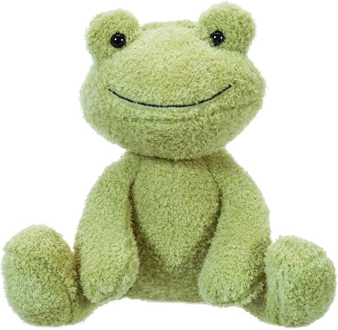 Apricot Lamb Toys Plush Velvet Frog Stuffed Animal Soft Cuddly Perfect for Child (Green Frog,9 In... | Amazon (US)