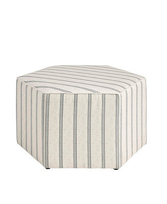Martha Stewart Collection Martha Stewart Ellen Large Ottoman & Reviews - Furniture - Macy's | Macys (US)