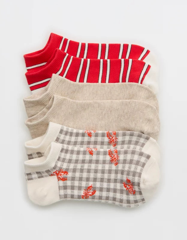 Aerie Ankle Sock 3-Pack | Aerie
