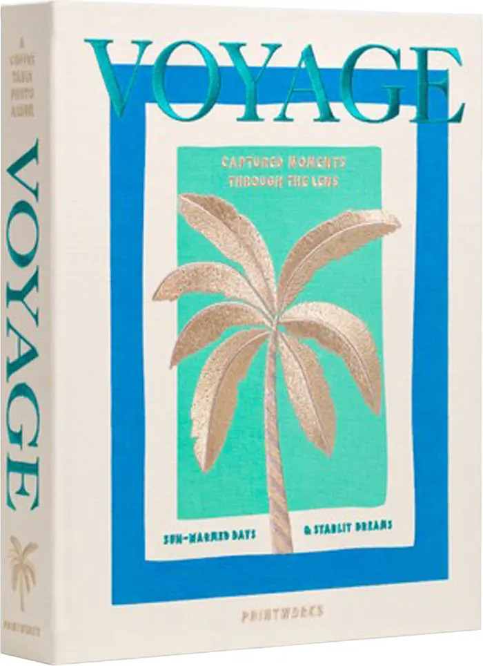 PRINTWORKS Voya Embroidered Photo Album | Nordstrom | Nordstrom