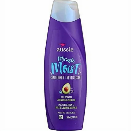 Aussie Miracle Moist Conditioner Avocado & Jojoba Oil 12.1 oz | Walmart (US)