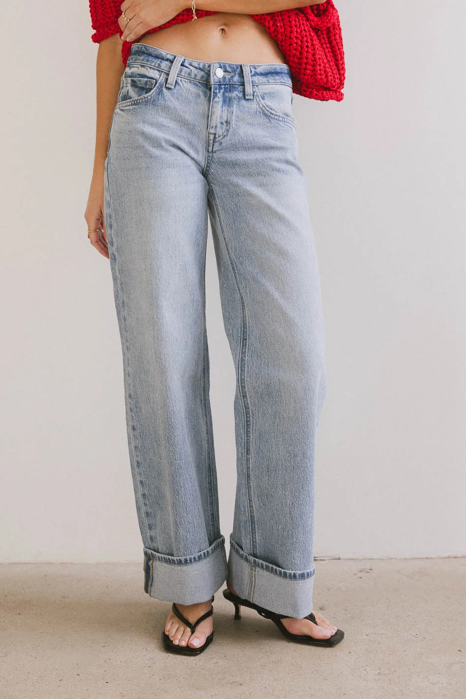 Marcia Cuffed Baggy Jeans | Böhme US