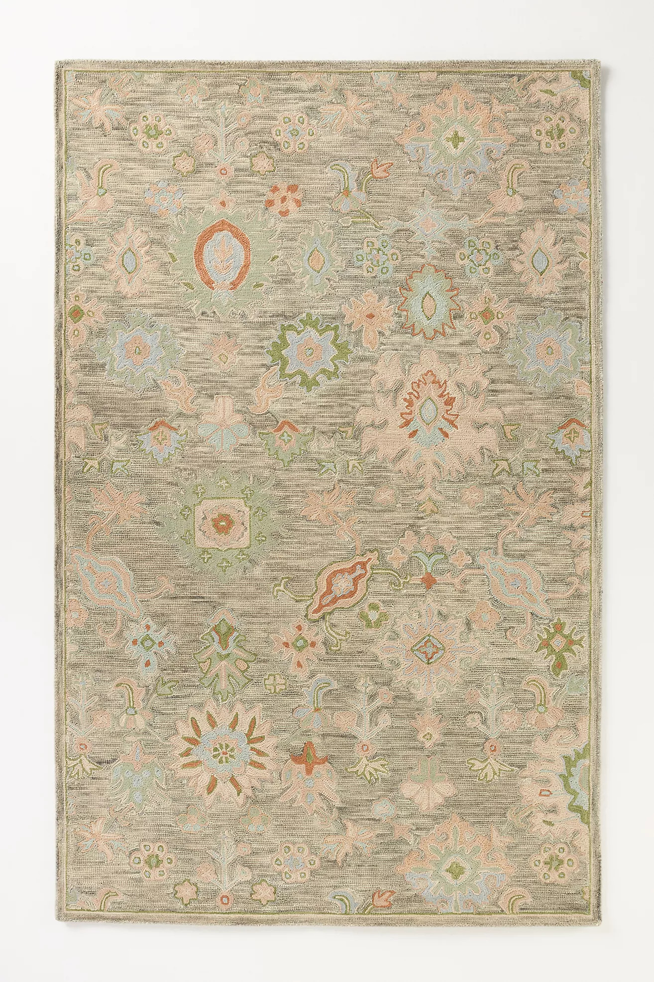 Seneca Hand Tufted 100% Wool Persian-Style Rug | Anthropologie (US)