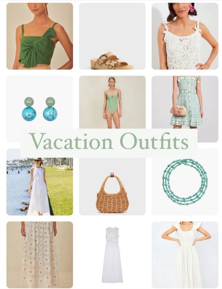 Vacation outfits. Summer outfits. White dress. Swimwear. 
.
.
.
…..

#LTKSwim #LTKTravel #LTKStyleTip