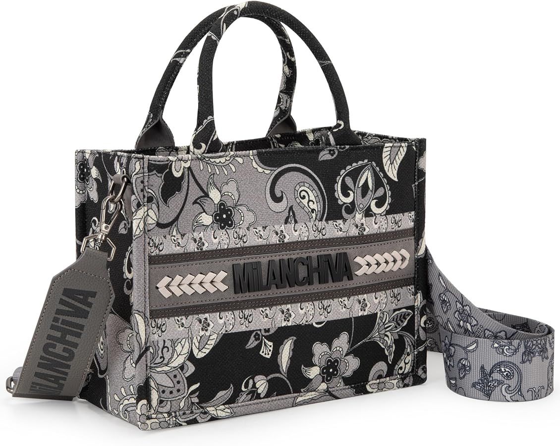 Amazon.com: tote bag for women cute cross body bag boho purse black small totebag fashion crossbo... | Amazon (US)
