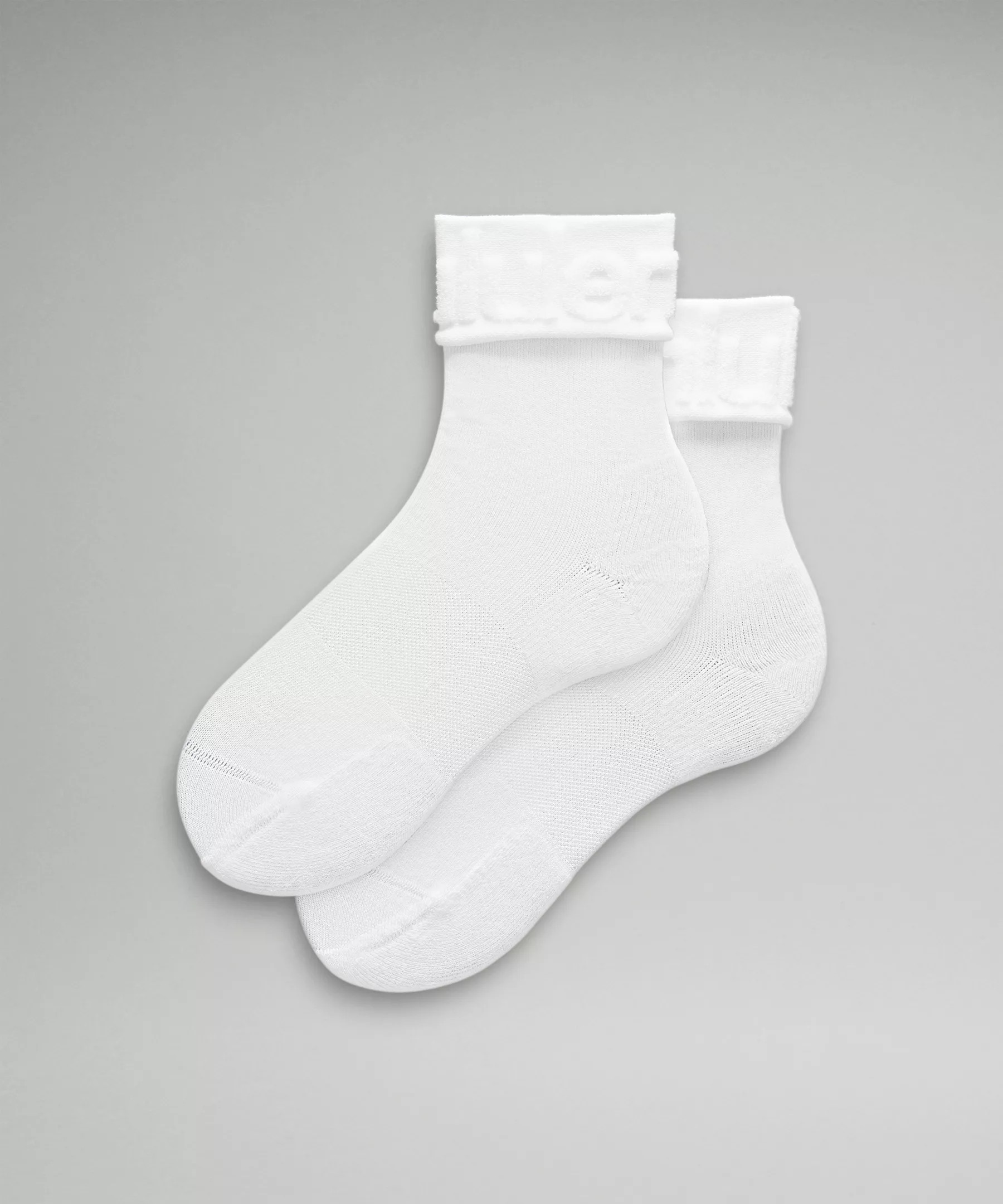 Women's Daily Stride Fold-Over Terry Crew Socks | Lululemon (US)
