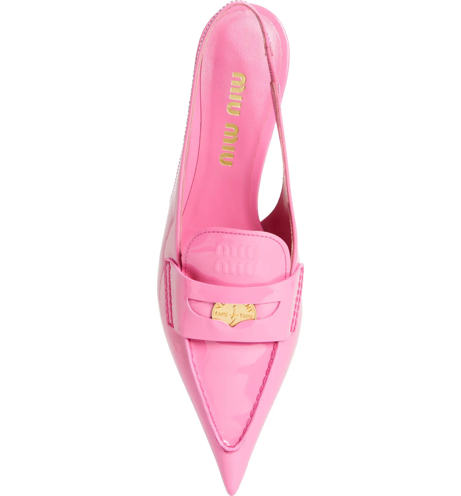 Miu Miu Kitten Heel Slingback Pump | Nordstrom | Nordstrom