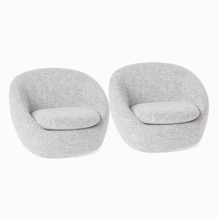 Cozy Swivel Chair | West Elm (US)