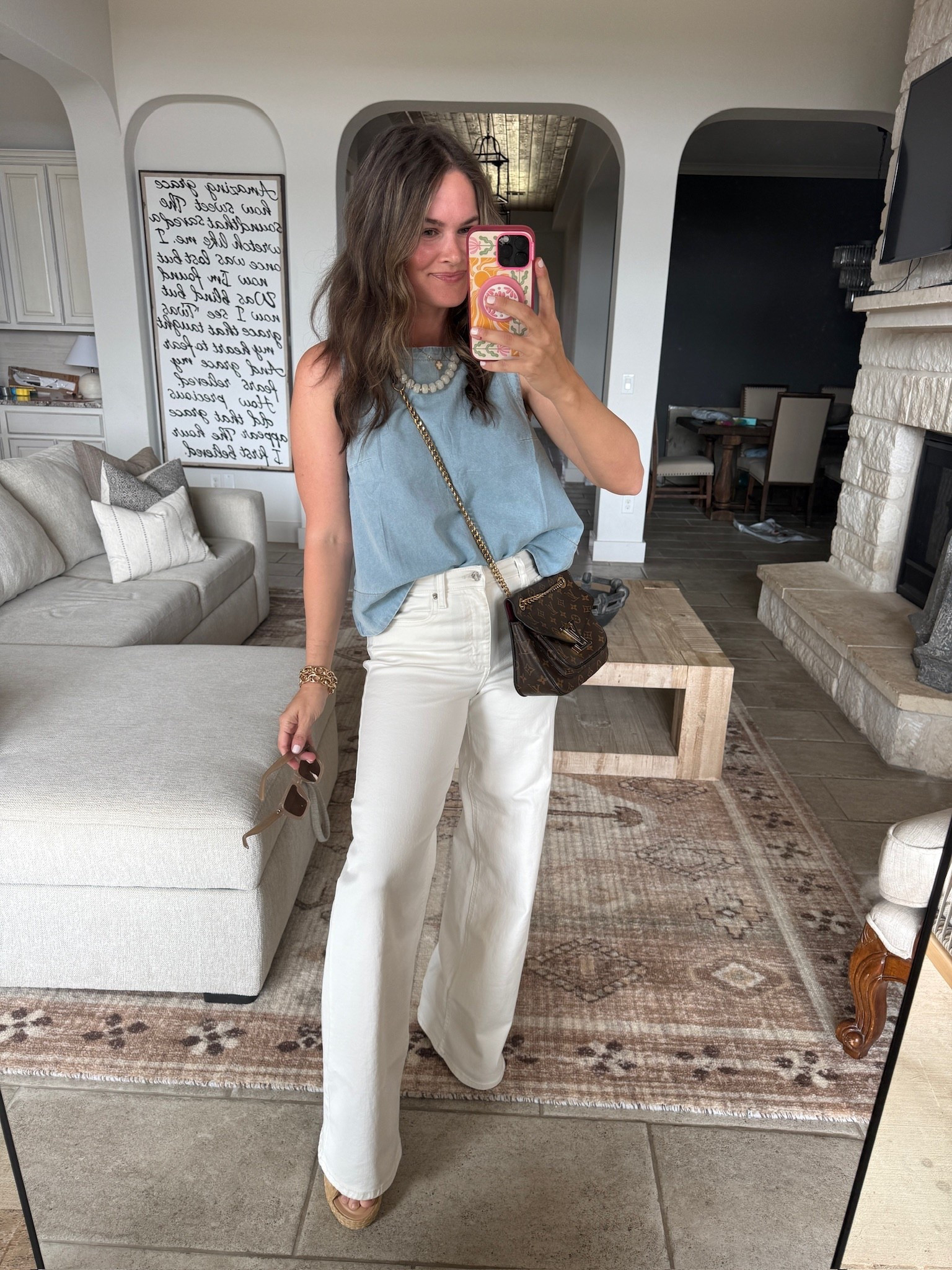Target just released these pants and I’m in LOVE! They come in a few different washes and tall & short sizes! I’m wearing the regular length (I’m 5’3 with a 3” heel on!). 

#LTKmomlife #LTKgrwm #LTKootd