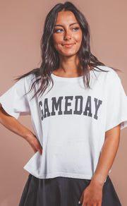 charlie southern: gameday cropped t shirt | RIFFRAFF