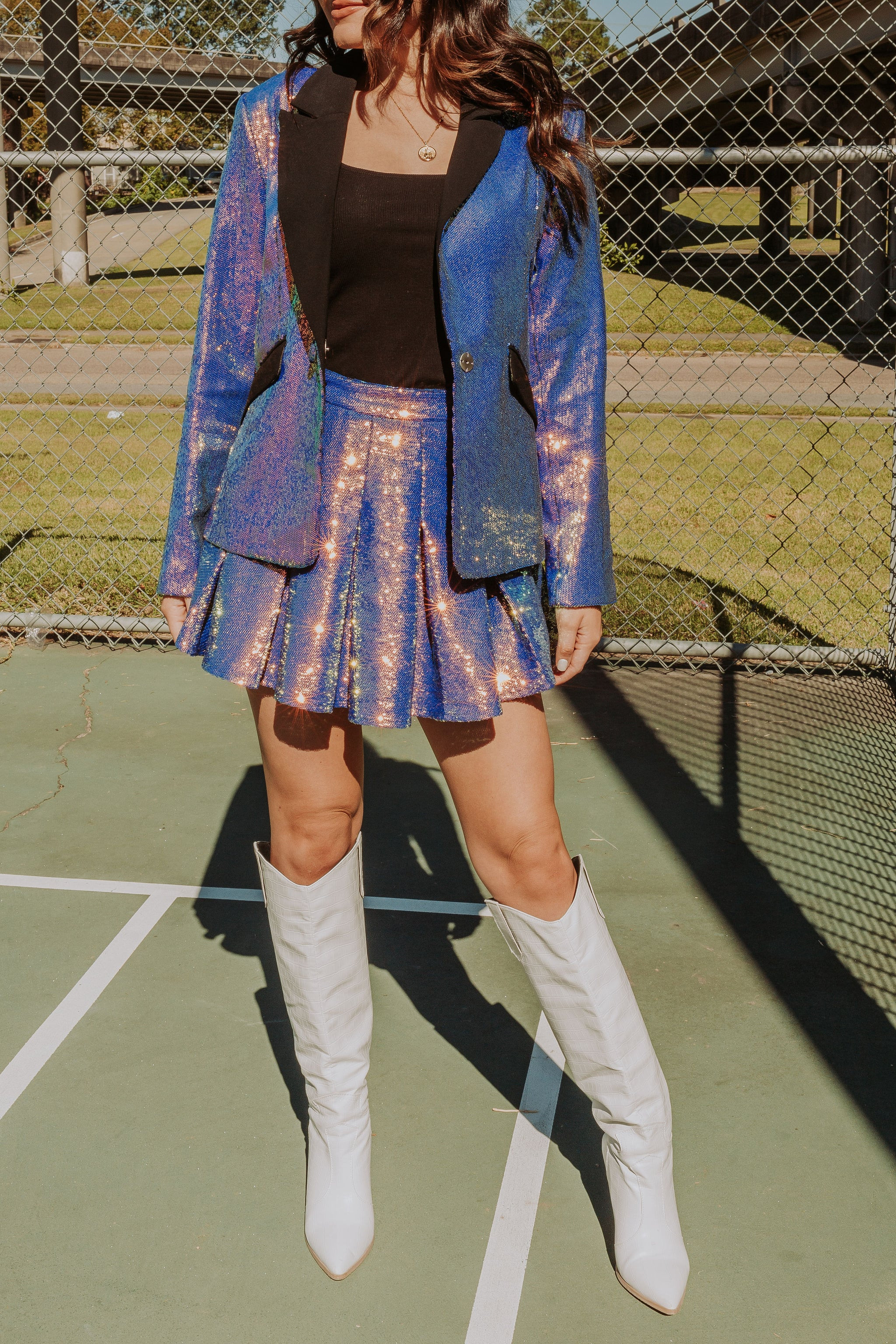 Copper Sequin Skort | Queen of Sparkles