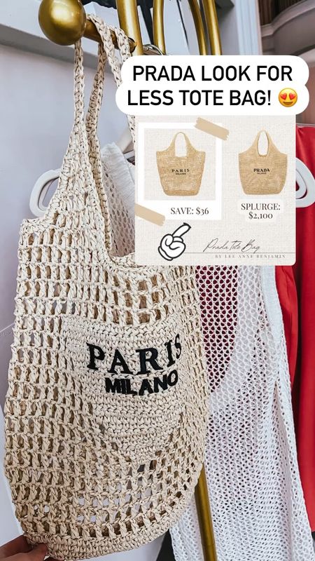 Prada look for less tote bag at Amazon! 

#LTKitbag #LTKfindsunder50 #LTKsalealert