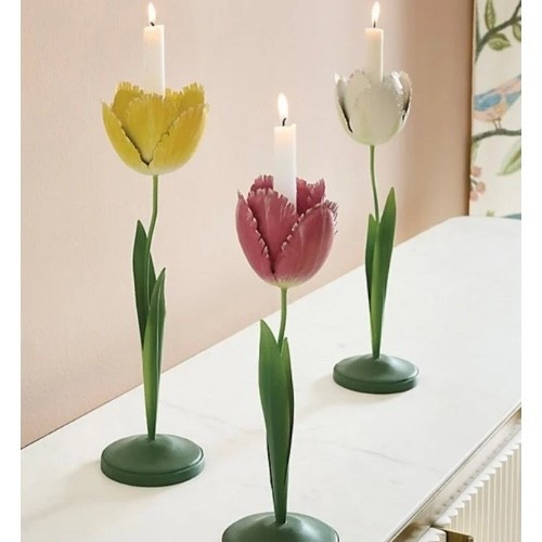 Summer home decor! Love these sweet candle holders to add fresh color to a living room or dining room 

#LTKHome #LTKSummerEdit #LTKSaleAlert