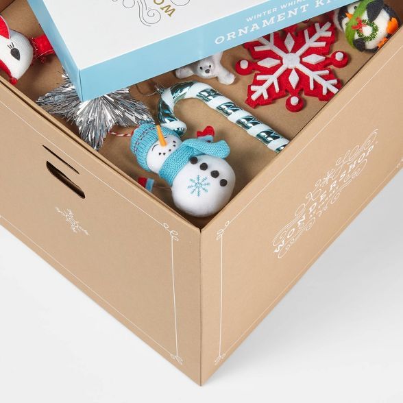 85pc Winter Whimsy Christmas Ornament Kit - Wondershop&#8482; | Target