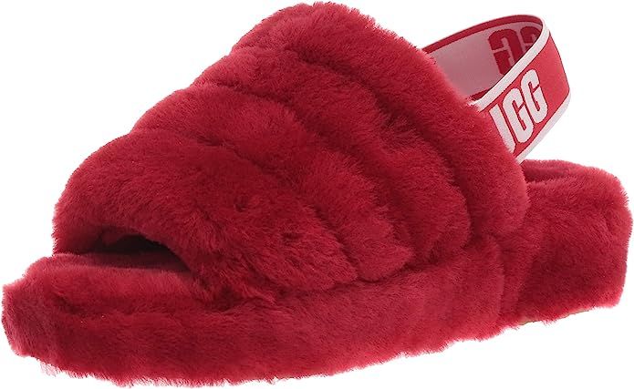 UGG Women's Fluff Yeah Slide Slipper | Amazon (US)