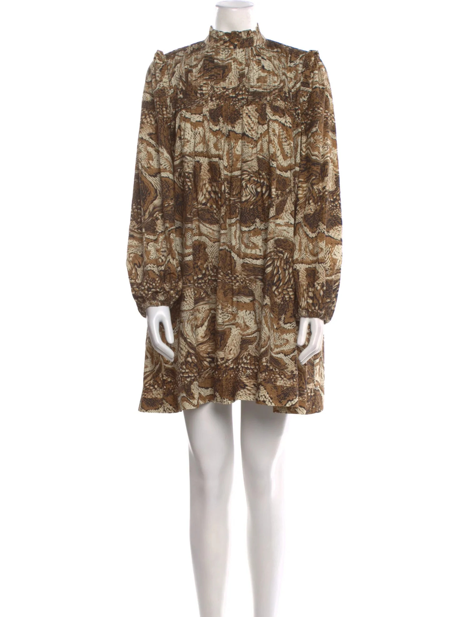 Paisley Print Mini Dress | The RealReal