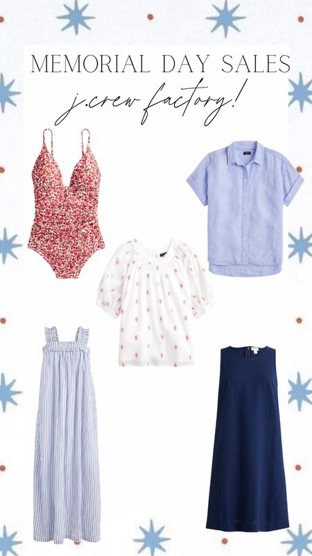 Loving all of J. Crews summer styles and especially that they are on amazing sale for Memorial Day!! 

#LTKSaleAlert #LTKFindsUnder50 #LTKStyleTip