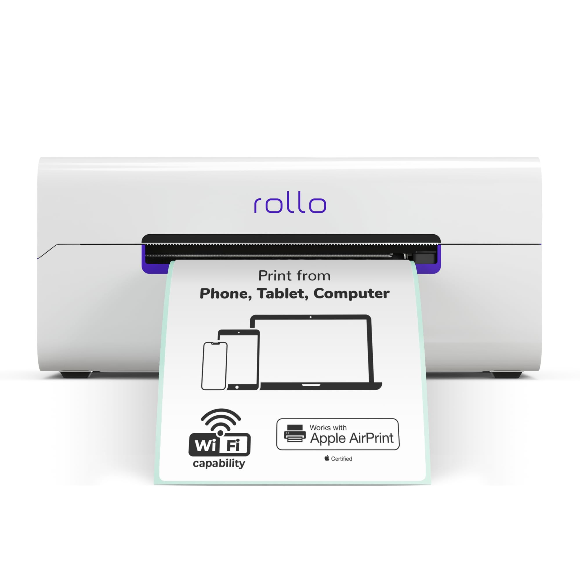 Rollo Wireless Shipping Label Printer - Wi-Fi Thermal Label Printer for Shipping Packages - AirPr... | Amazon (US)