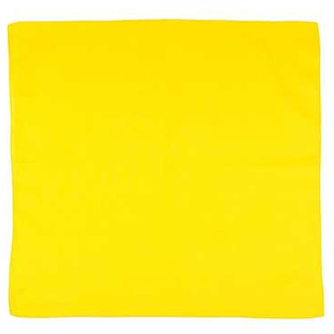 Solid 100% Cotton Unisex Bandana - 12 Pack | Amazon (US)