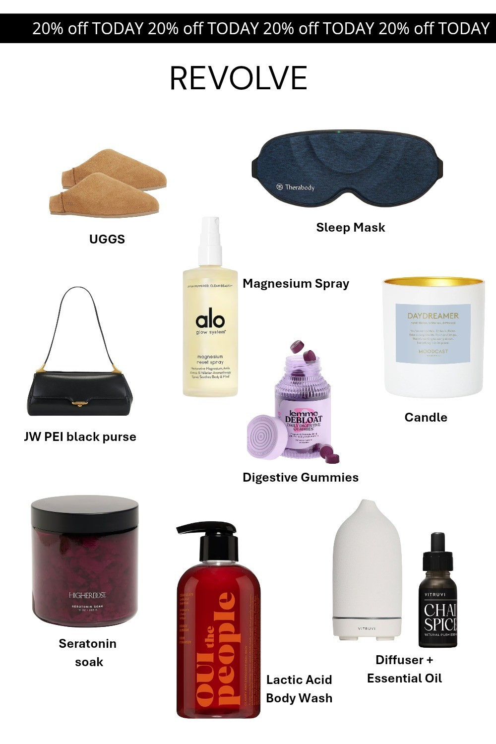Revolve has a 20% discount today. I shared some of my top self care items. These are perfect to gift for yourself or to others.

#LTKHoliday #LTKSaleAlert #LTKBeauty