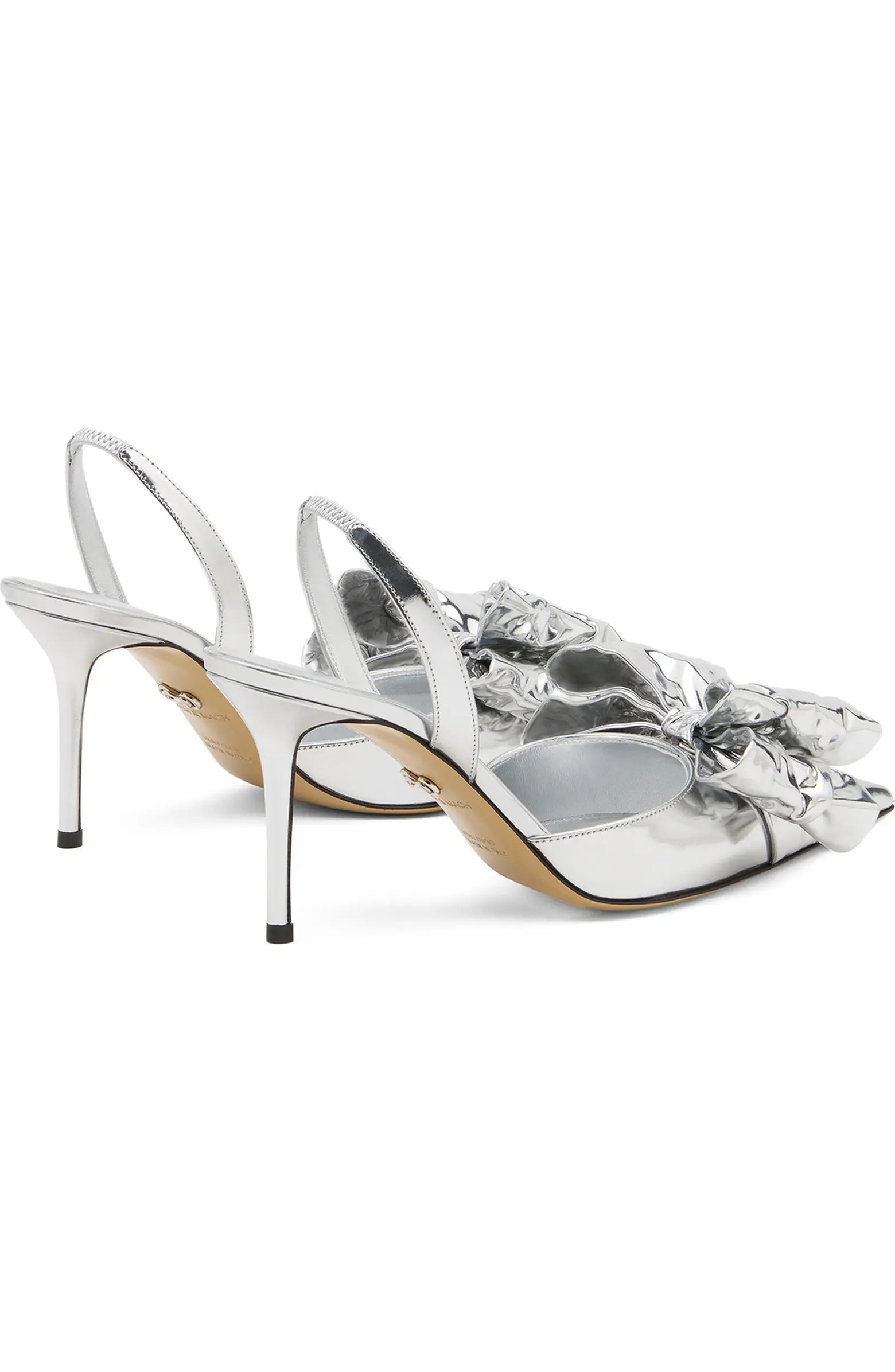 Mach & Mach Le Cadeau Bow Wrapped Pointed Toe Slingback Pump (Women) | Nordstrom | Nordstrom