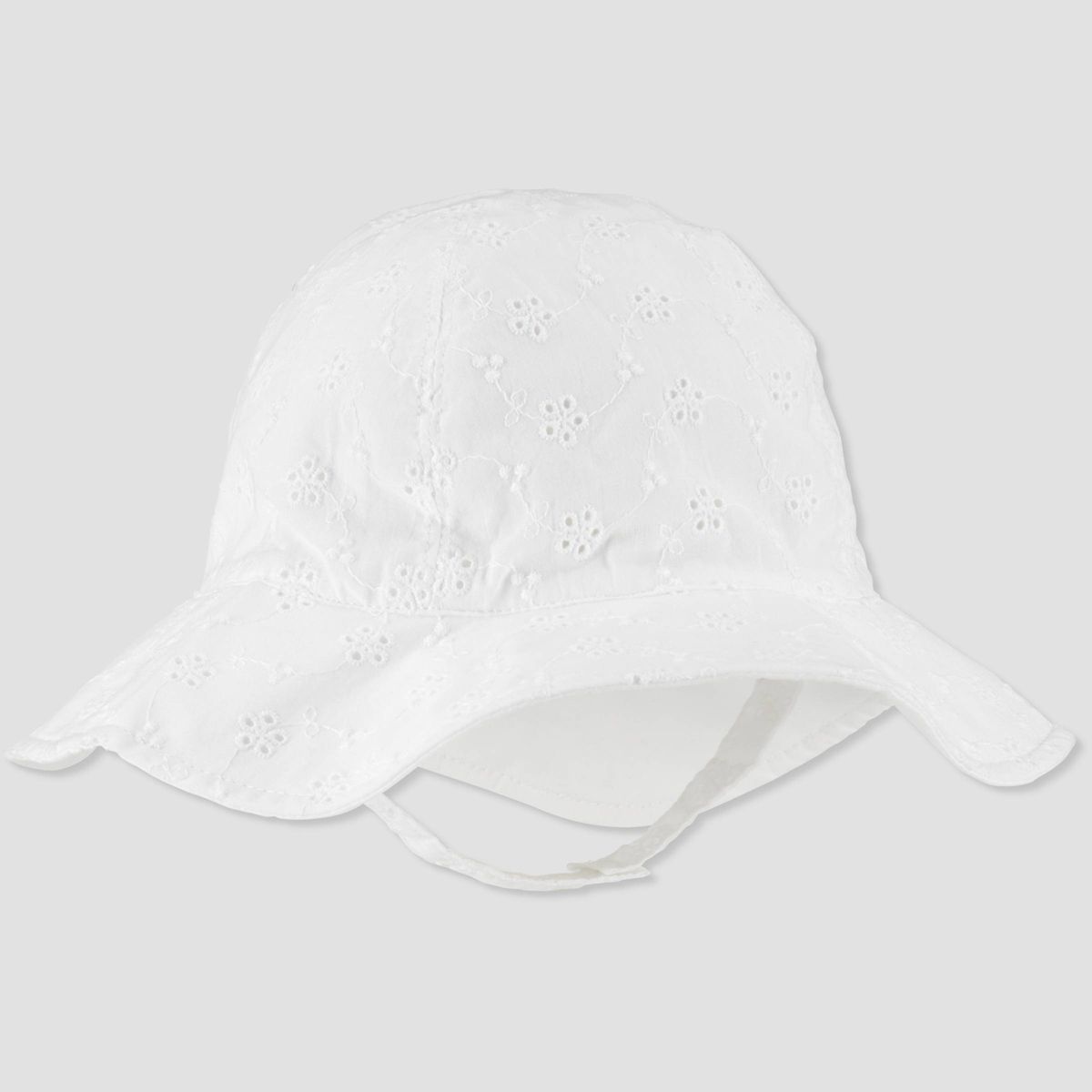 Carter's Just One You®️ Baby Girls' Eyelet Sun Hat - White | Target
