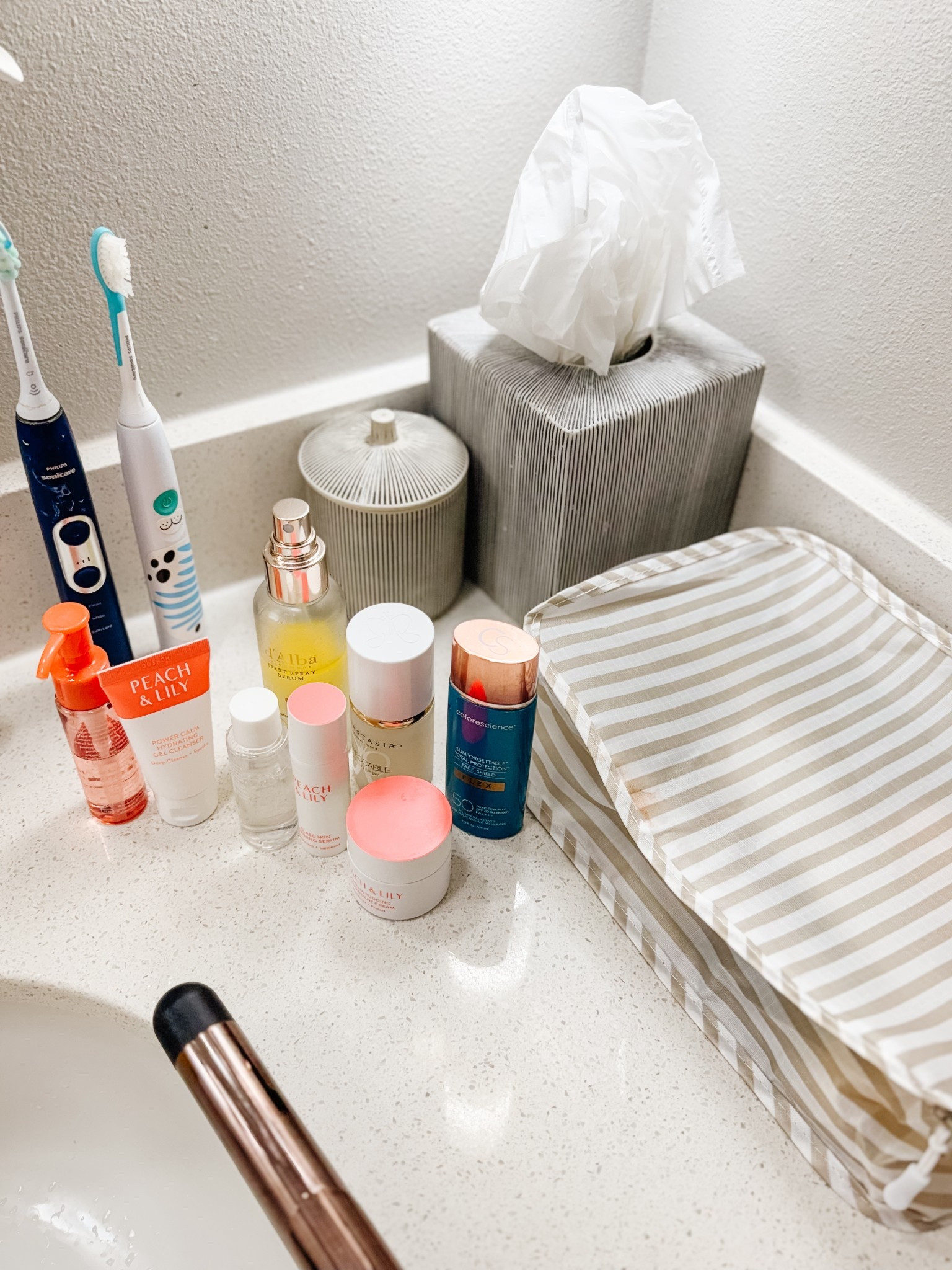 Some of my favorite skincare. Leaves me with glass skin. Glowing skin. Travel size skincare. Face sunscreen.  Setting spray. Korean skincare. Radiant skin. Dewy skin. Mineral face sunscreen. Matcha moisturizer. Double face wash  

#LTKBeauty #LTKSaleAlert #LTKTravel