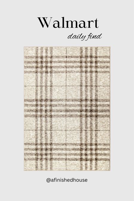 Plaid rug

Walmart home decor, plaid rug, affordable home decor

#LTKfamily #LTKstyletip #LTKhome