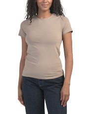Fully Lined Short Sleeve Crew Neck Top | TJ Maxx