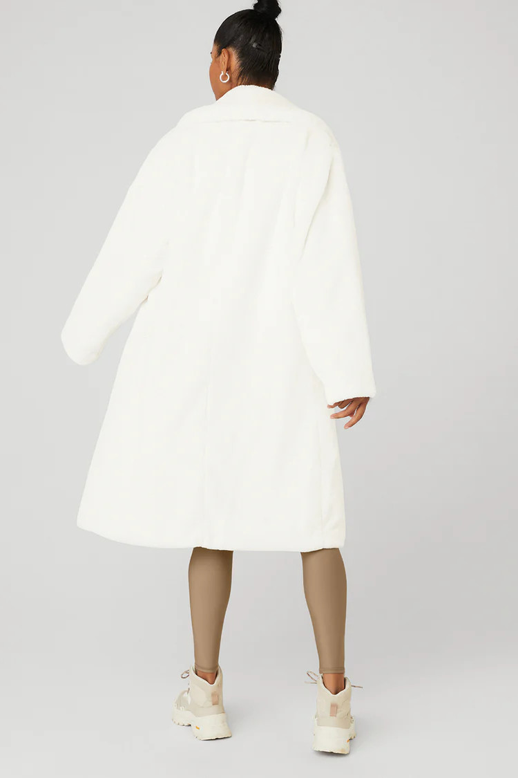 Oversized Faux Fur Trench | Alo Yoga (US)