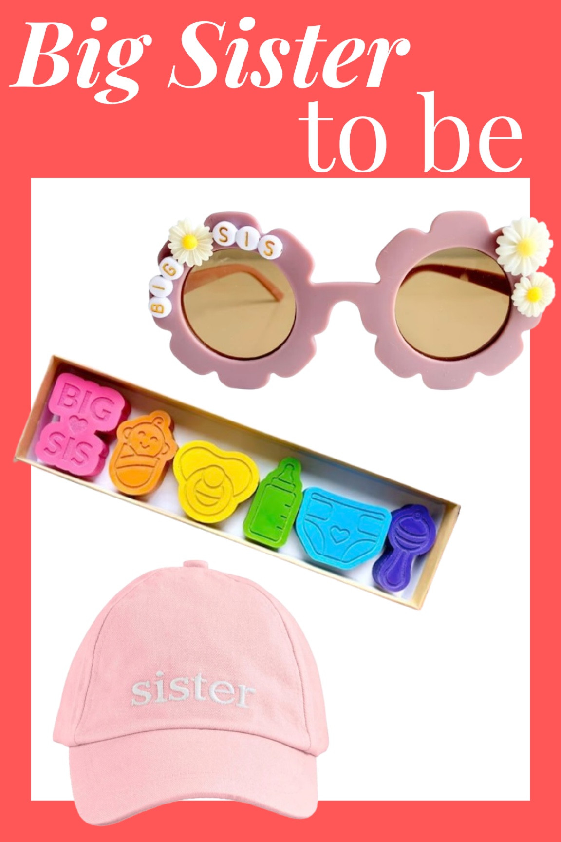 Big sister to be accessories or gifts! Fun ideas for “gift from baby” or a way to surprise your big kid! 

#LTKbump #LTKbaby #LTKkids