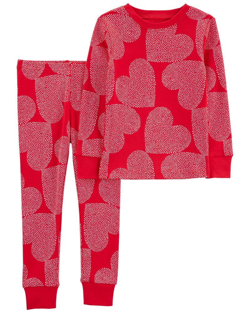 Baby 2-Piece Heart 100% Snug Fit Cotton PJs | Carter's
