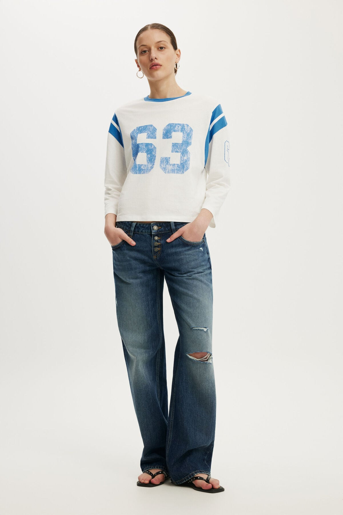 3/4 Sleeve Graphic Tee | Cotton On (ANZ)