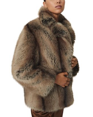 REISS Laila Faux Fur Jacket  | Bloomingdale's Women | Bloomingdale's (US)