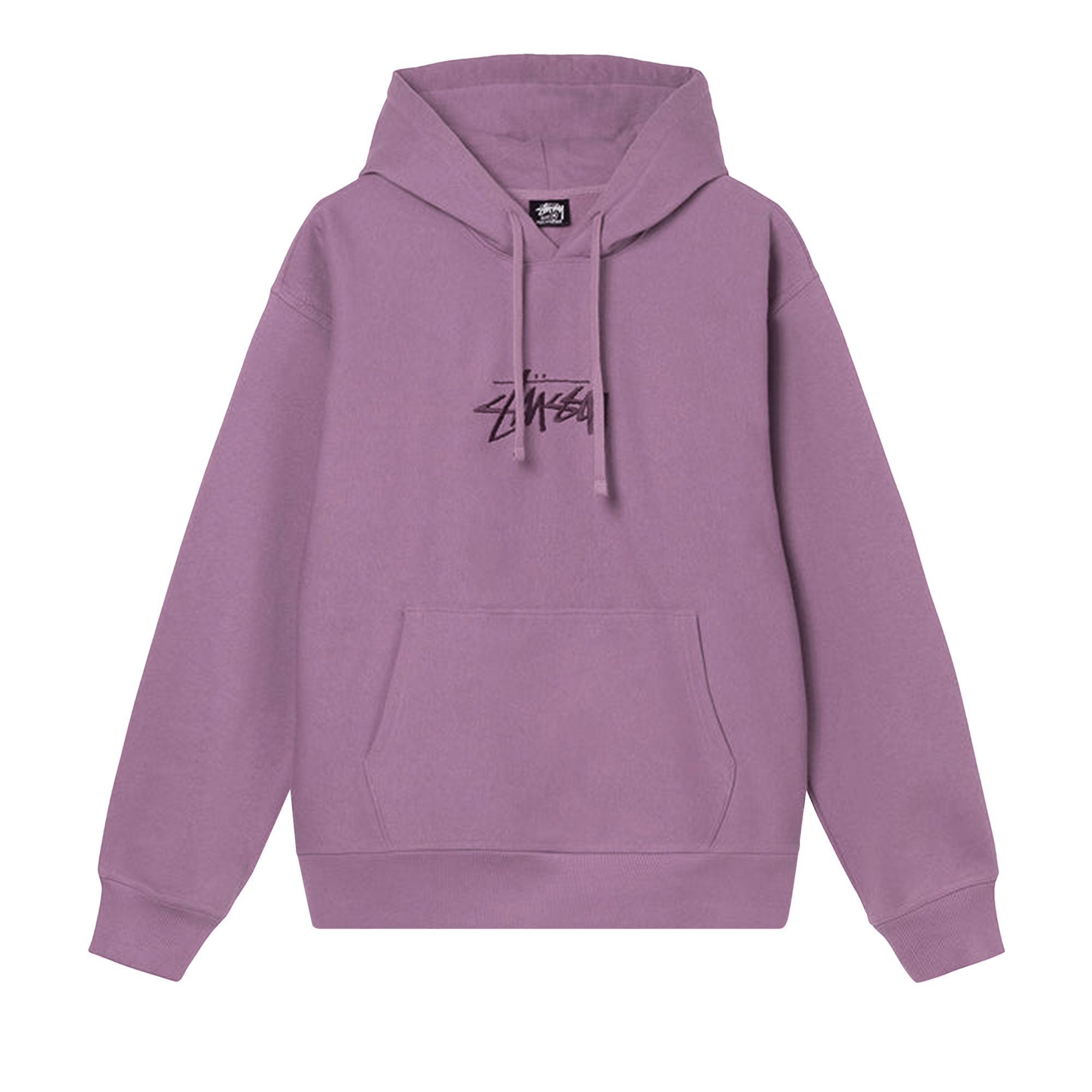 Stussy Stock Appliqué Hoodie 'Orchid' | GOAT