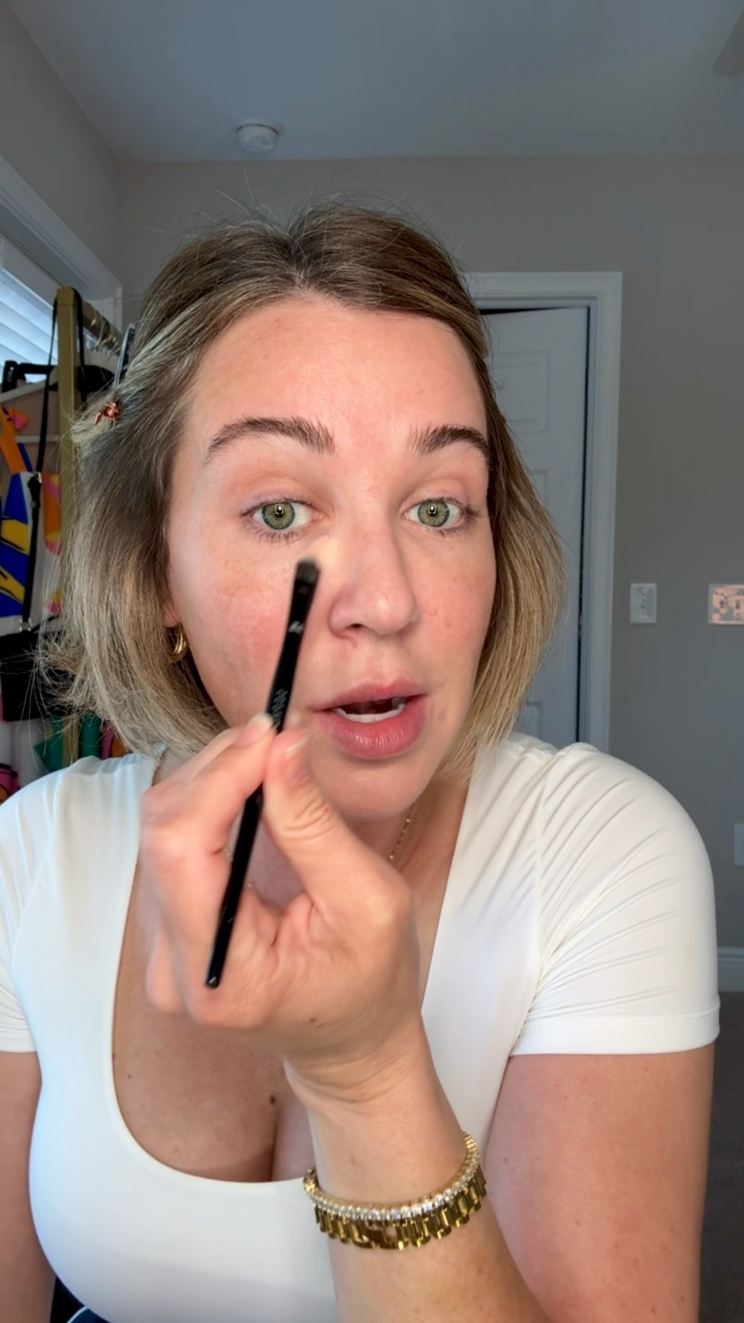 this undereye corrector is something everyone needs! It covers up any blue/purple and evens out the skin tone. It also acts as a primer for concealer. Apply it using a flat concealer brush for the perfect look.
Code: SAVEMORE

#LTKWatchNow #LTKBeauty