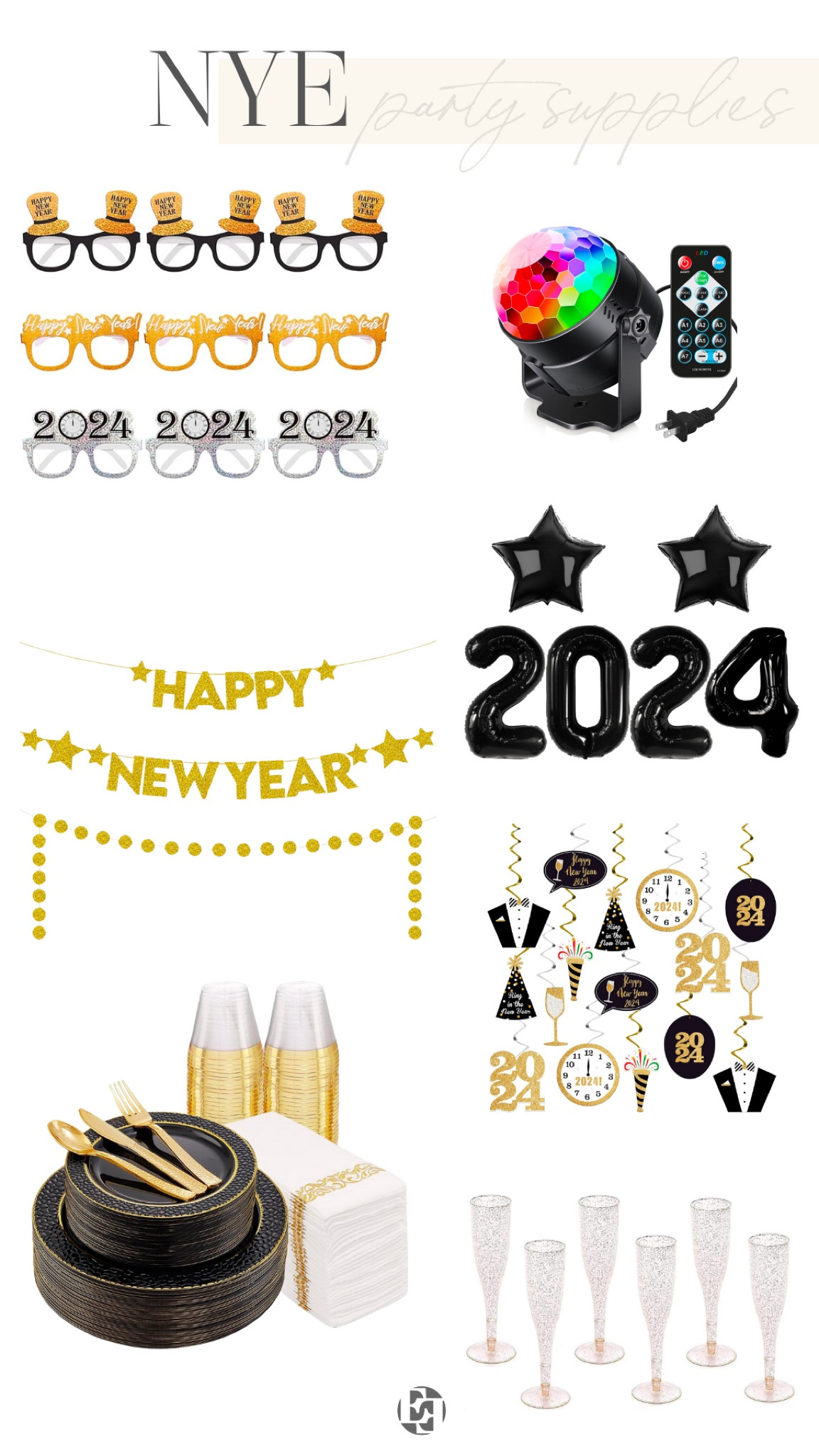 Ring in the new year with these party supplies!! 

#LTKparties #LTKHoliday #LTKSeasonal