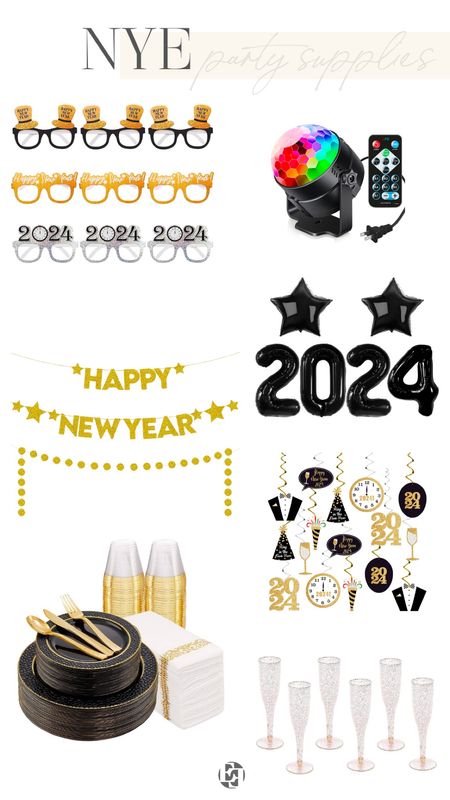 Ring in the new year with these party supplies!! 

#LTKparties #LTKHoliday #LTKSeasonal