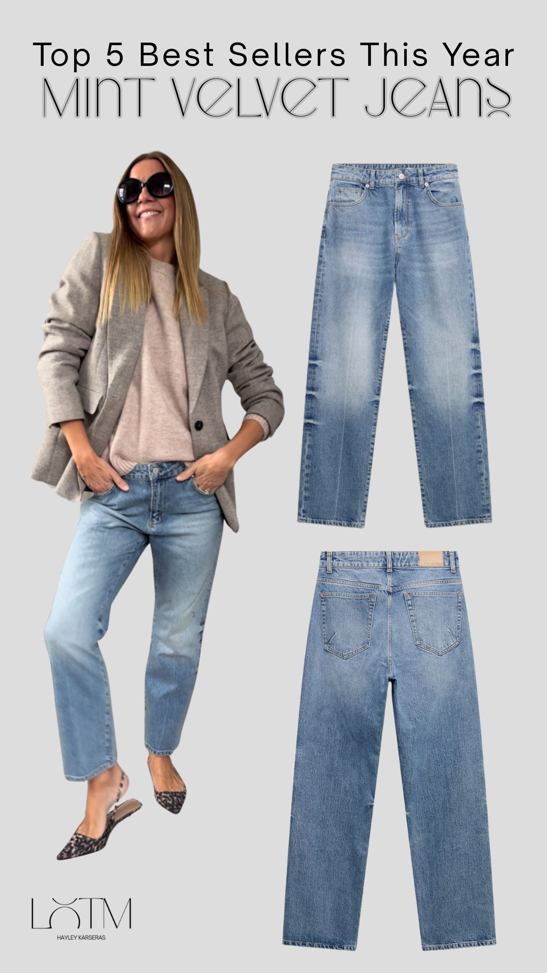 HAPPY NEW YEAR! These Mint velvet jeans are just so good! Number 4 on our best sellers list are the indigo straight jeans from Mint Velvet. Perfect straight-leg jeans in a light wash. I have linked them in other colours too!  

 #LTKuk #LTKwinter #LTKstyletip