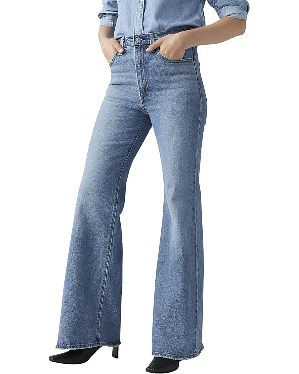 Levi's Women's Jeans Ribcage Bell Super High Waist, Flare Fit | Amazon (UK)