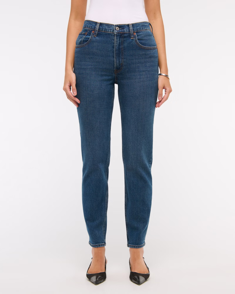 High Rise Mom Jean | Abercrombie & Fitch (US)