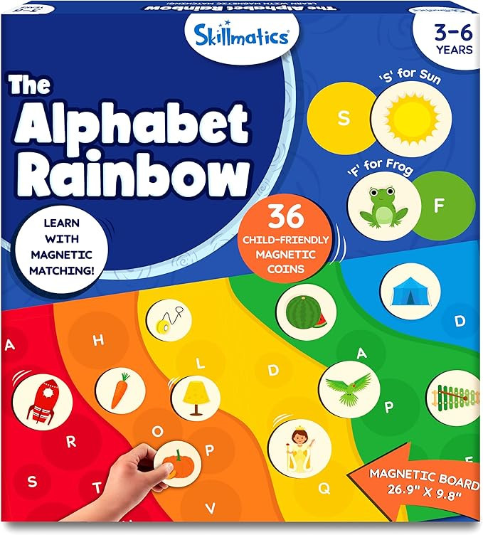 Skillmatics Magnetic Matching Activity - The Alphabet Rainbow, Preschool Learning Toy & Game for ... | Amazon (US)