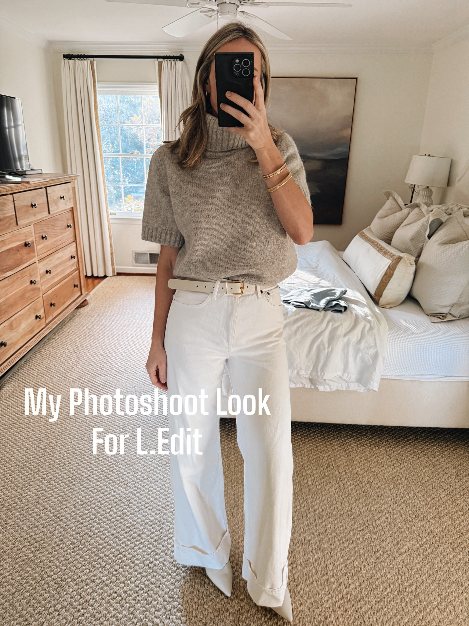 My look for content we shot for our new company, L.Edit! I wanted to feel effortless and comfortable but also hints of trends and thoughtful accents. Jeans are hard to find in all the sizes so linking multiple places. 

#LTKStyleTip