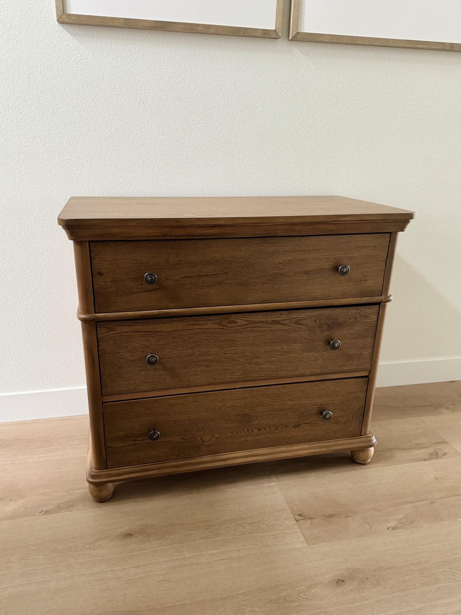 I put our new Target dresser together and it’s beautiful! I looove the color and it truly looks like a vintage piece. Has a matching nightstand too!

#LTKStyleTip #LTKHome