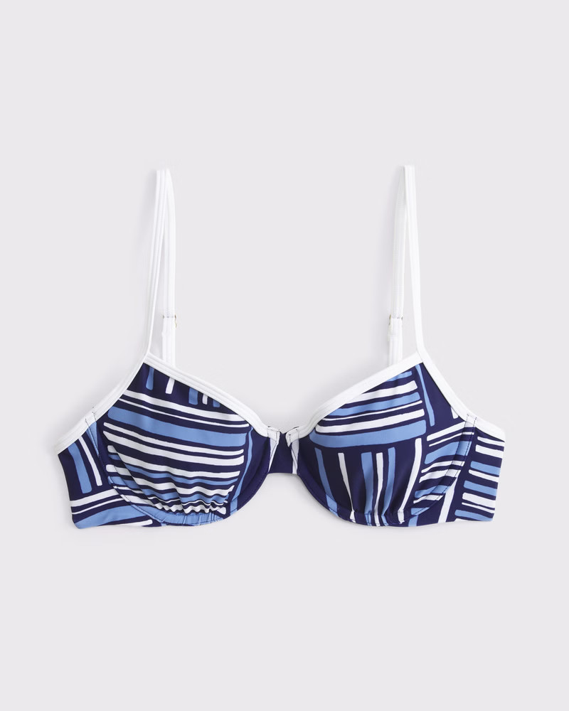 90s Clean Underwire Bikini Top | Abercrombie & Fitch (US)