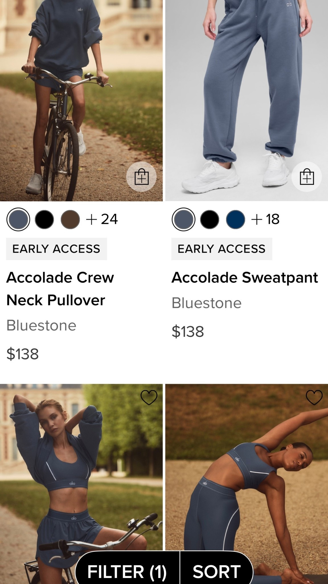 Completely obsessed with the new Alo color drop Bluestone 💙 This shade is absolutely stunning — I ordered so many pieces in this color! Perfect for fall workouts and everyday athleisure. Linked all my favorites on LTK!

#AloBluestone #AloYoga #AloOutfit #LTKActivewear #LTKFinds

#LTKFindsUnder100 #LTKActive #LTKOver40