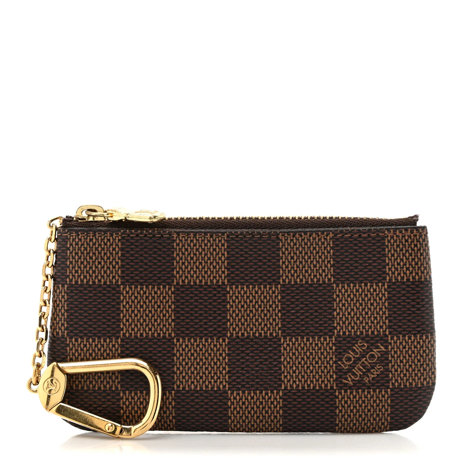 Louis Vuitton Damier Ebene Key Pouch 1729403 | FASHIONPHILE (US)