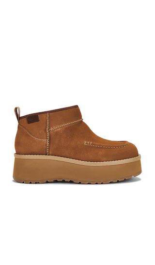 Cityfunc Ultra Mini Platform Boot in Chestnut | Revolve Clothing (Global)